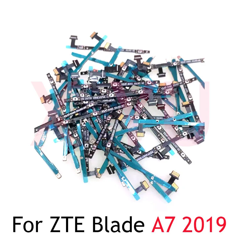 

10 шт. для ZTE Blade A7 A7S 2019 2020 включение/выключение питания Боковая кнопка регулировки громкости