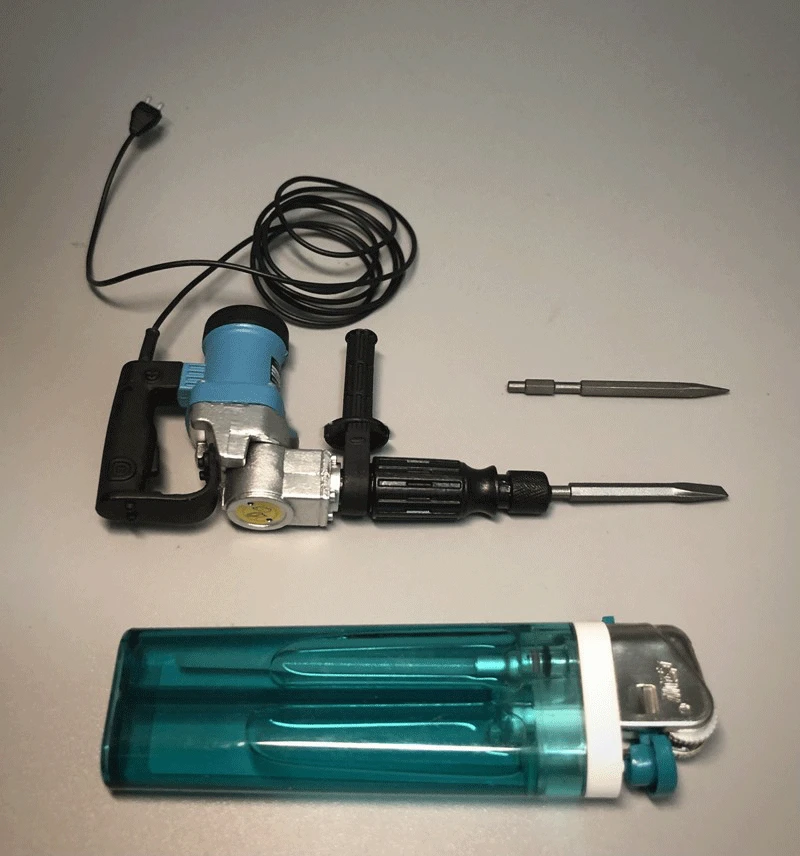 

1/6 Scale Soldier P005 Electric Drill with Tip Freely Replaceable Model