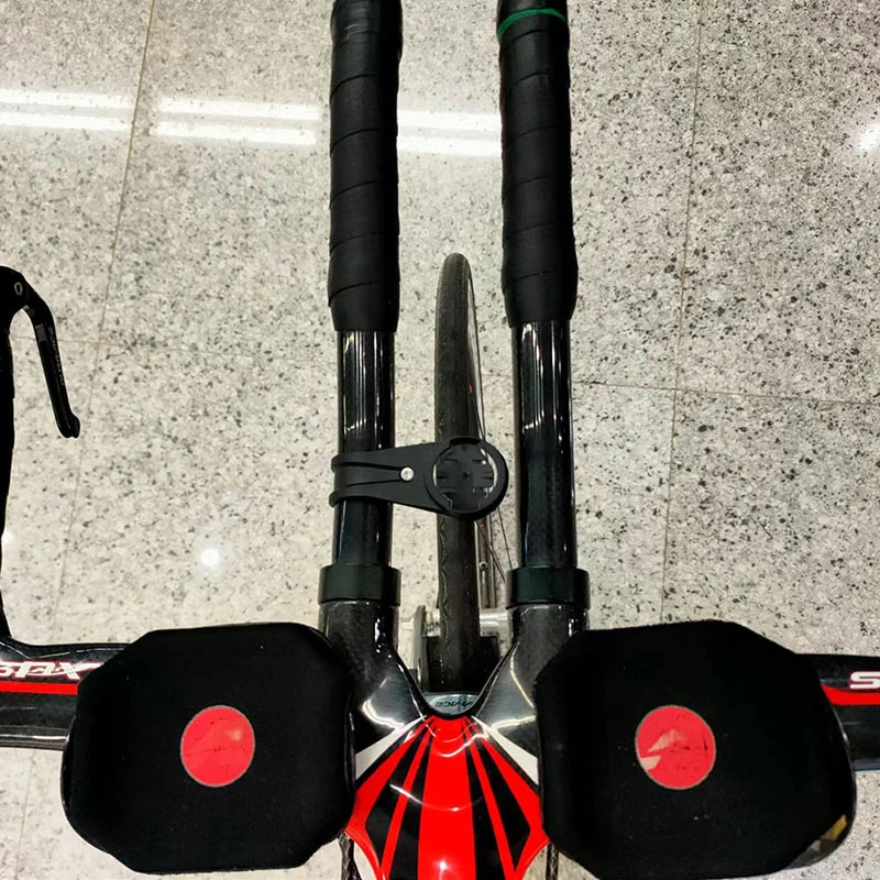 GARMIN 속도계 용 자전거 핸들 바 컴퓨터 홀더 도로 자전거 TT 레스트 바 주행 거리계 마운트 22.2mm 플라스틱 자전거 액세서리