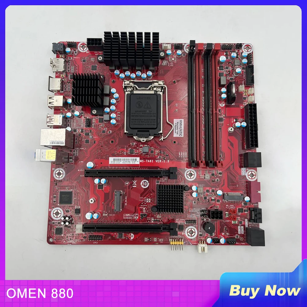 Per Scheda Madre Desktop Hp Omen 880-181Cn L02051-001 L02051-601 Z370 Ms-7A61