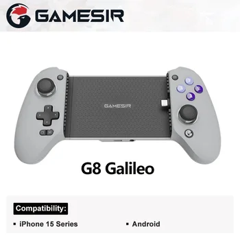 GameSir G8 갈릴레오 C 타입 게임 패드 휴대폰 컨트롤러, 홀 효과 스틱, 아이폰 15, 안드로이드 PS, 원격 플레이 클라우드 게임