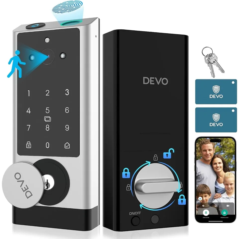 DEVO G1 Smart Video Door Lock with Camera