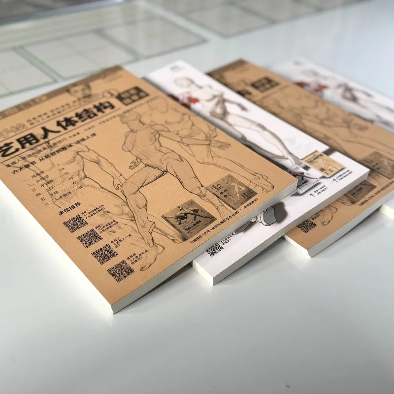 Libro di tracciatura 1+2: Guida all'uso dei libri tutorial di disegno, anatomia umana, arte creativa a linee, pratica di figure, schizzi rapidi e drappeggio. - immagine 5