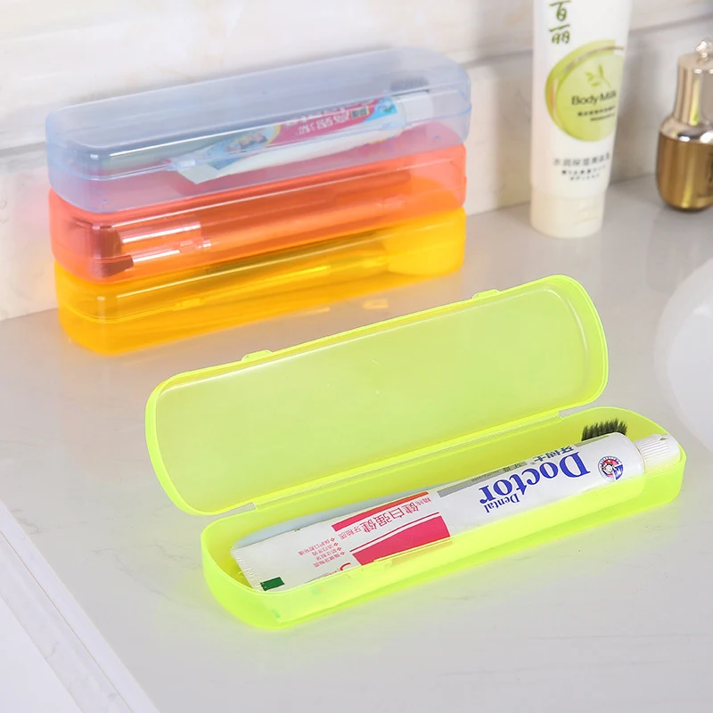 Mini Toothpaste Container Candy-Color-Storage-Container-Box-Holder-Protable-Outdoor-Travel ...