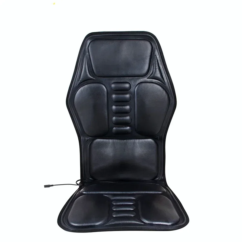 Car Home Office Full-Body Massage Cushion.Heat Vibrate .Back Neck Massage Chair Relaxation Car Seat 12V - Image 3