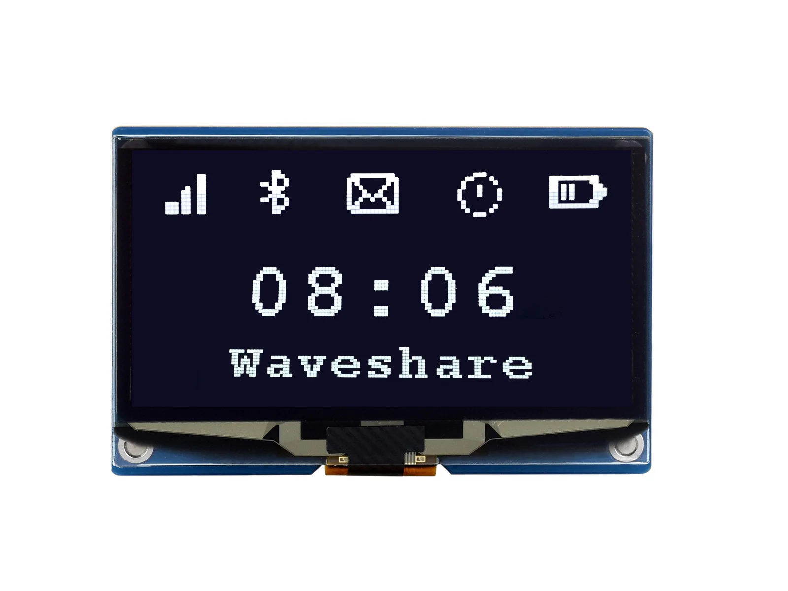 Waveshare OLED ÷ ,   ÷, Ƶ̳, STM32, ESP32  SPI/I2C, 2.42 ġ, 128  64