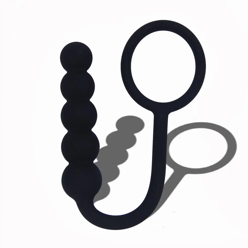 Anello Nuovo Cintura Silicone Tirare Perline Indietro Corte Anale Plug Progressivo Cinque Perline Anali Consecutive Flirtare Un_voghion.com