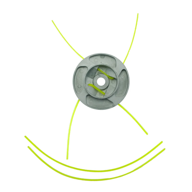 

Universal Aluminum Trimmer Head with Four Trimmer Lines for Gasoline Brush Cutter T662043