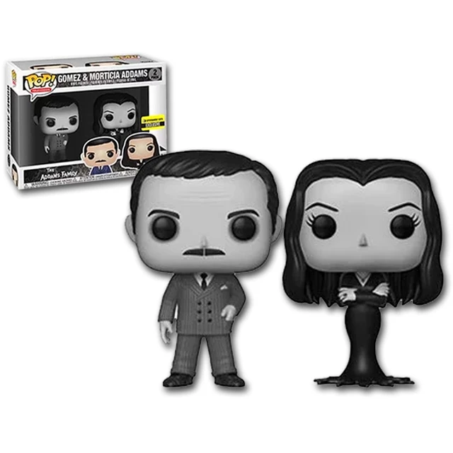 Funko POP Television Wednesday The Addams Family GOMEZ&MORTICIA ADDAMS 2 Toy Figure Collection Exclusive Model Toys for Children -