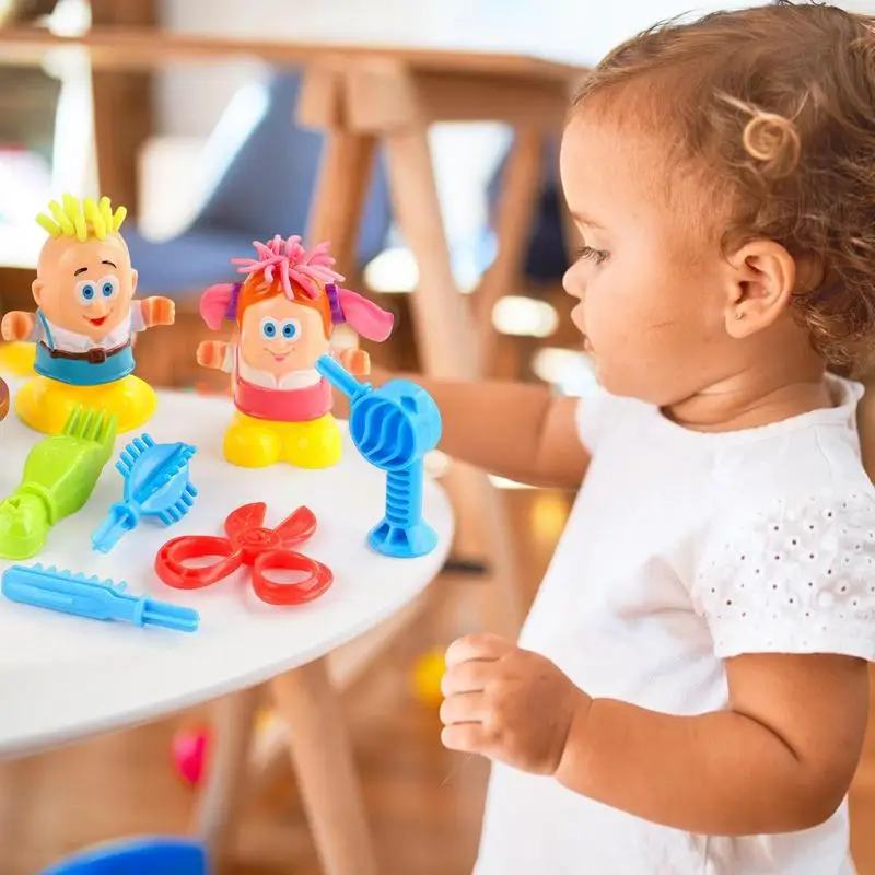 Modelagem de argila plástica de plasticina criativa desenvolver plana  crianças arte terapia brinquedo jogo ativo modelo de cor brilhante forma  diferente objeto criança desenvolvendo habilidades motoras finas escola pré-escolar  passatempo isolado