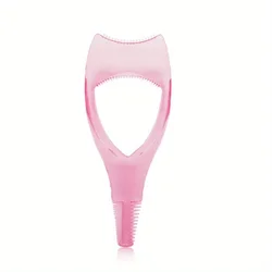 Multifunctional Eye Makeup Tool Kit with Curler Guard and Storage Case (1PC-Pink)