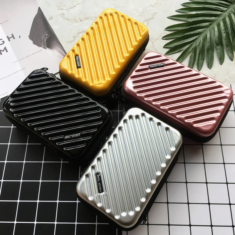Luxury Hand Bags for Women New Suitcase Shape Totes Women Famous Brand Clutch Bag Mini Box Bag Fashion Mini Luggage Bag 6