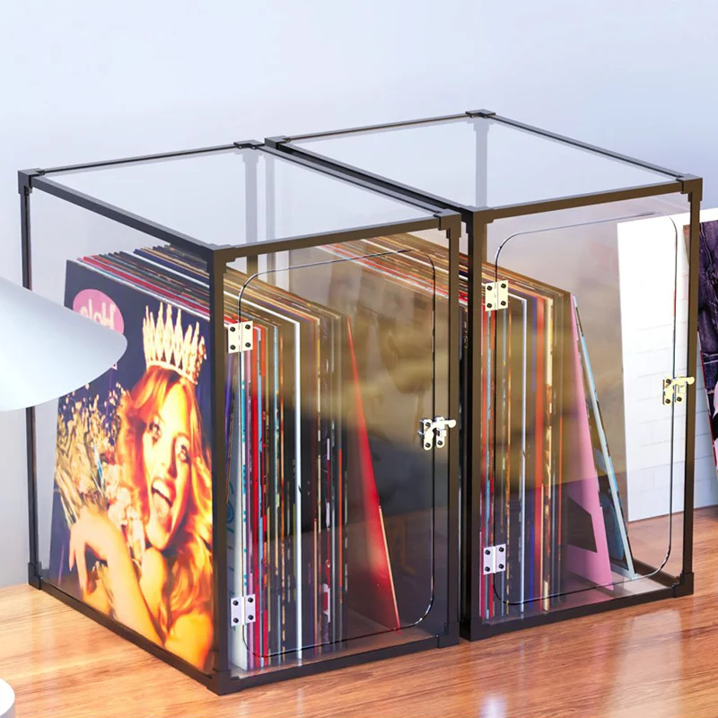 Capacity Disc Cd Organizer Rack Display Retro Rotatable Luxury Organizer CD Rack Portable Organizador De Cds Cute Furnitures