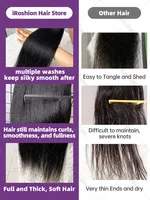 Brazilian 30 40 Inch Raw Virgin Unprocessed 100% Human Hair Extensions Bone Straight  3 4 Bundles Double Weft Bulk Braiding Hair 2