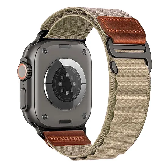 Premium Alpine Loop Leather Strap