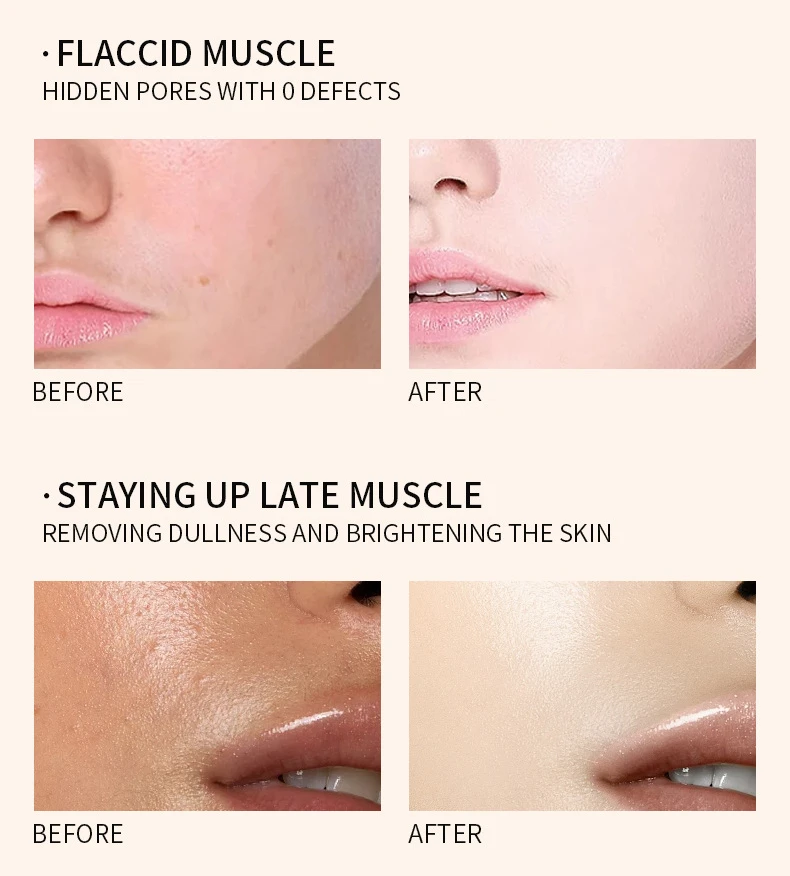 Naked Makeup Concealer Mushroom Head Air Cushion Liquid Foundation Moisturizing and Long Lasting BB Cream Isolating Cream 3