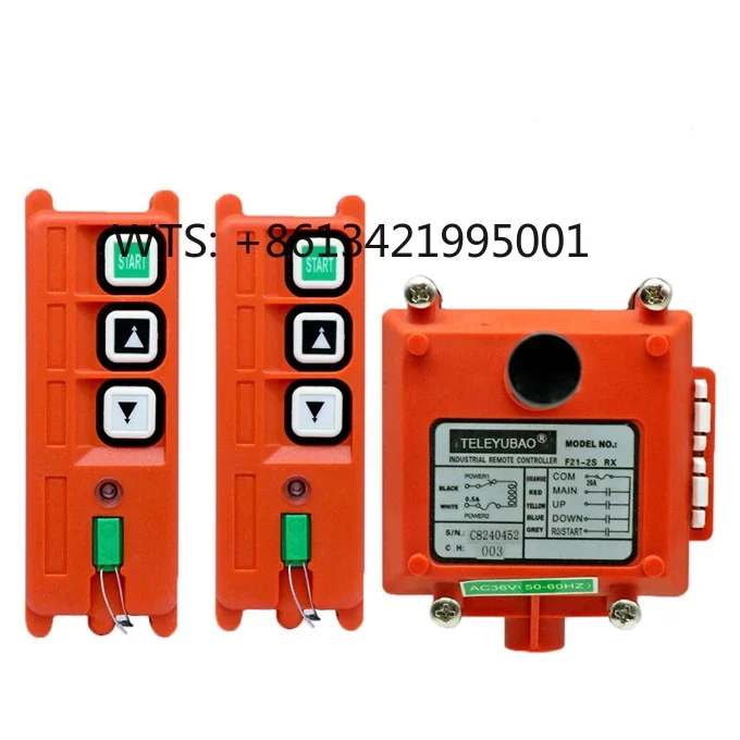 F21-2S Hot sale electric hoist lifting winch forklift overhead crane radio handing industrial wireless remote control