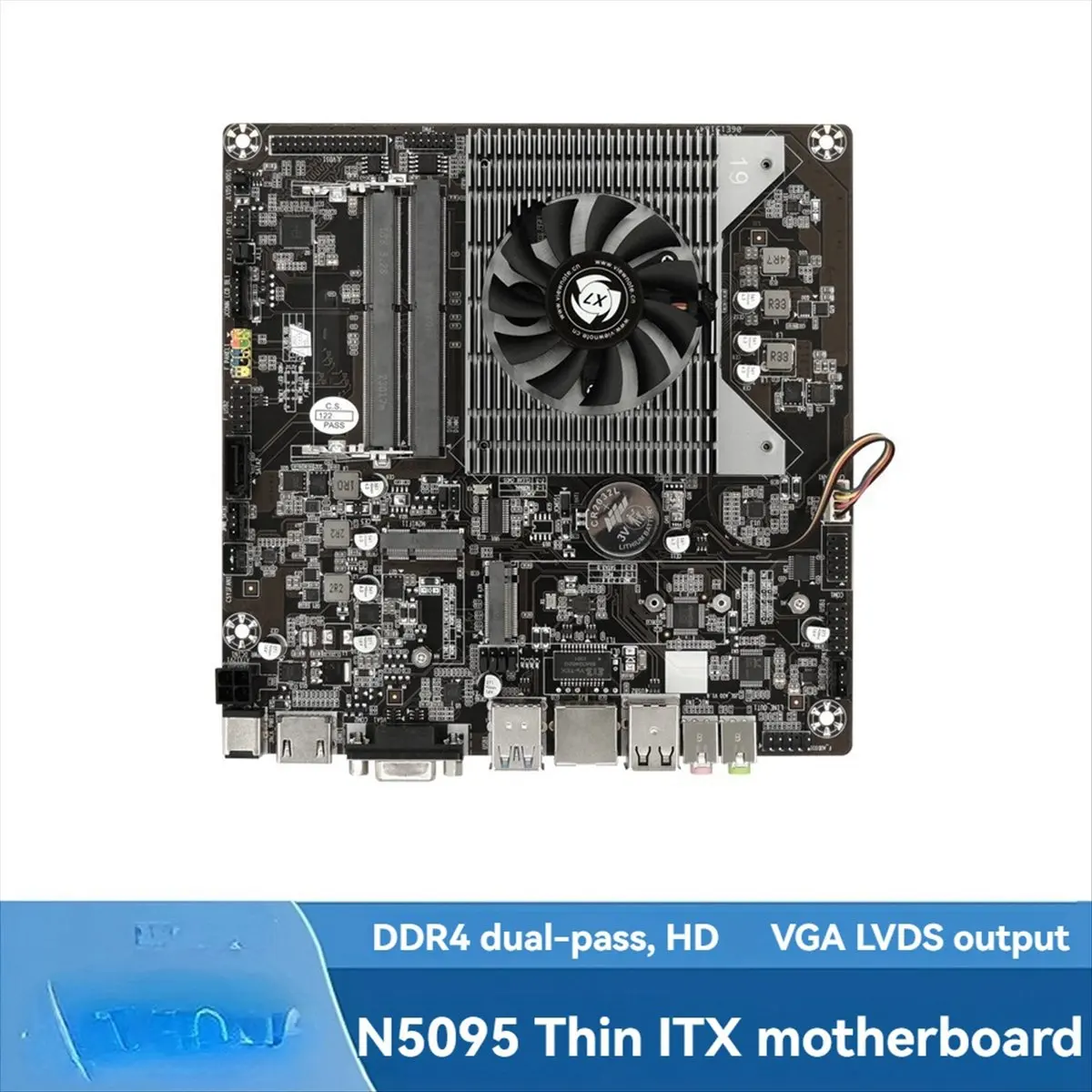 A10I N5095 얇은 ITX 마더보드 DOR4 16G 쿼드 코어 오피스 홈 컴퓨터 미니 호스트 마더보드 산업용 제어 마더보드