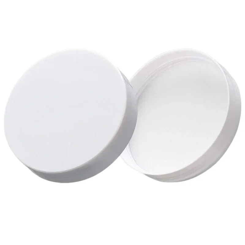 20pcs 30/50/60/80/100/150ml Plastic Empty Jars With White Lids Canister Face Cream Container Food Travel Bottle Home Supplies