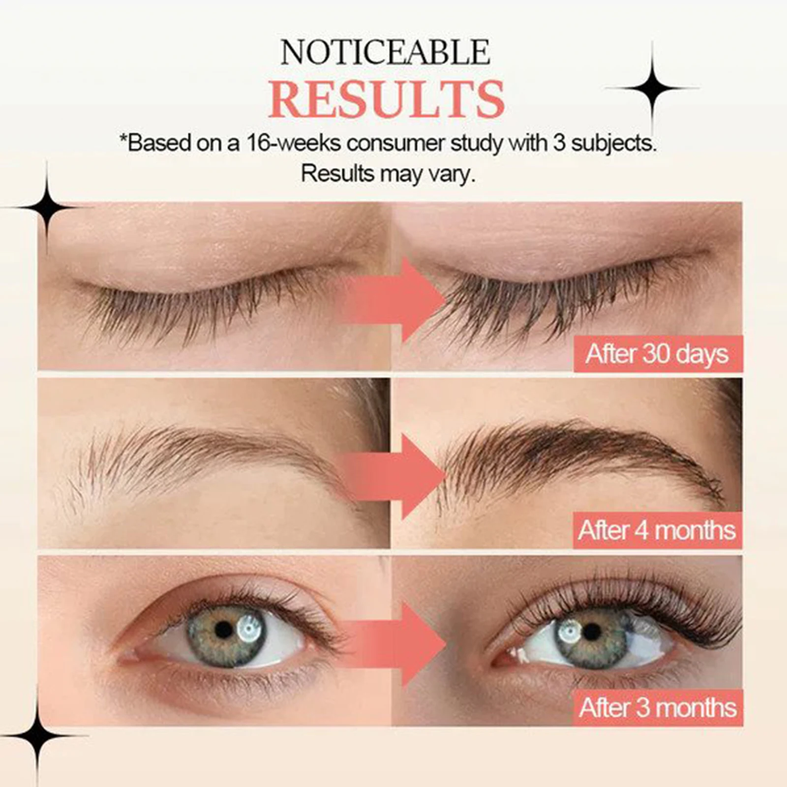 EELHOE Eyelash Growth Serum Lifting Eyelashes Enhancer Eye Lash Fuller Thicker Nourish Lashes Longer Female Makeup Cosmetics eyelash growth serum