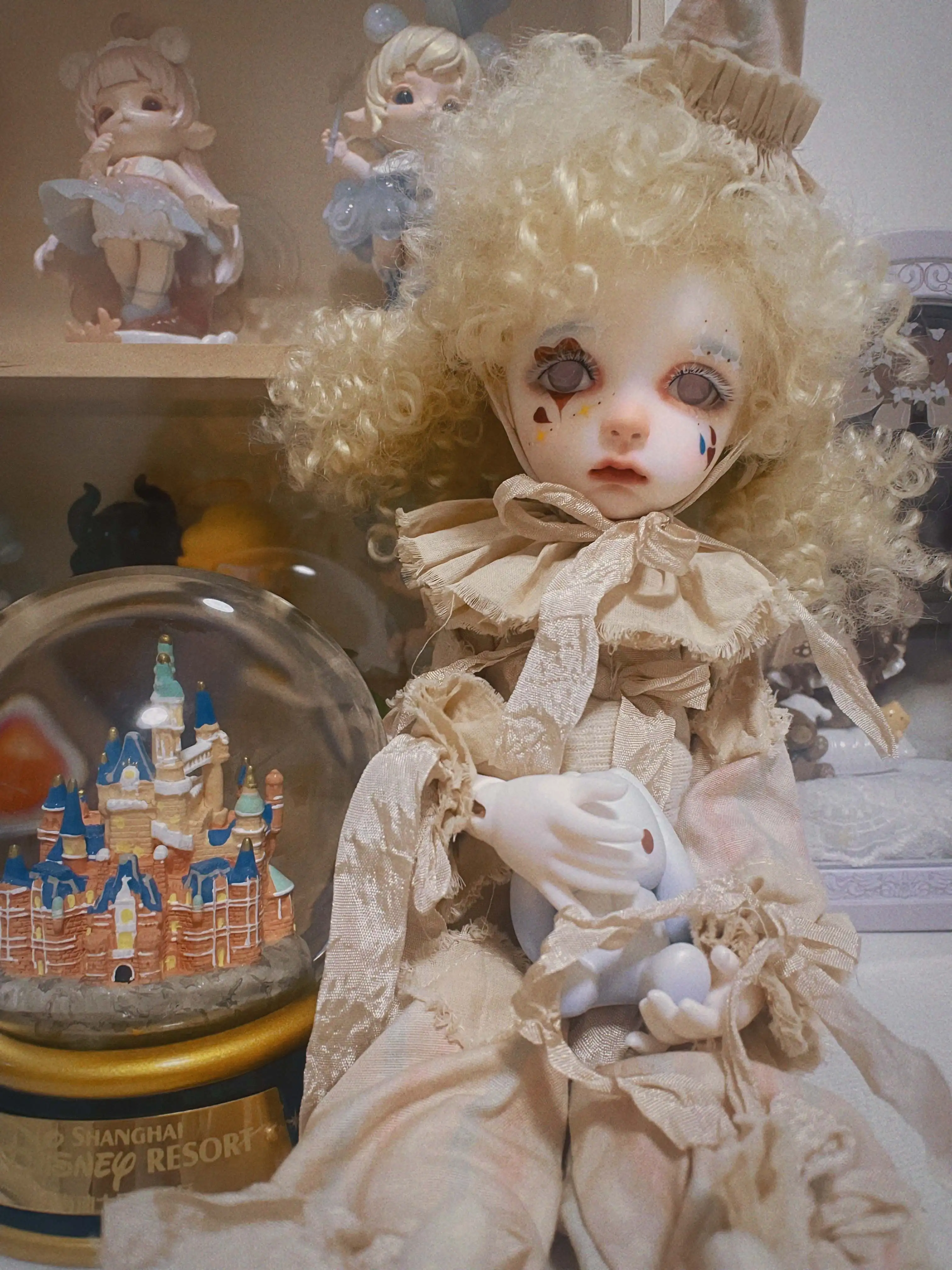 

Шарнирная кукла Shugafairy Sekino 1/6, стиль клоуна на Хэллоуин, вечерние, шарнирные куклы высокого качества, игрушки, винтажное искусство, полимерная Кукла Sd