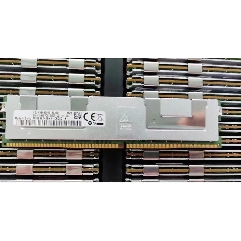 1 шт. для Samsung RAM 64 Гб 64 Гб 4DRX4 DDR4 2400 PC4-2400T Серверная память