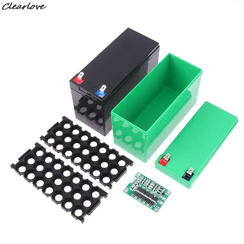 

Высококачественная Внешняя батарея 12 в 7 Ач, аксессуары, пустая коробка для держателя аккумулятора 18650, никелевая полоса, печатная плата, детали инструмента