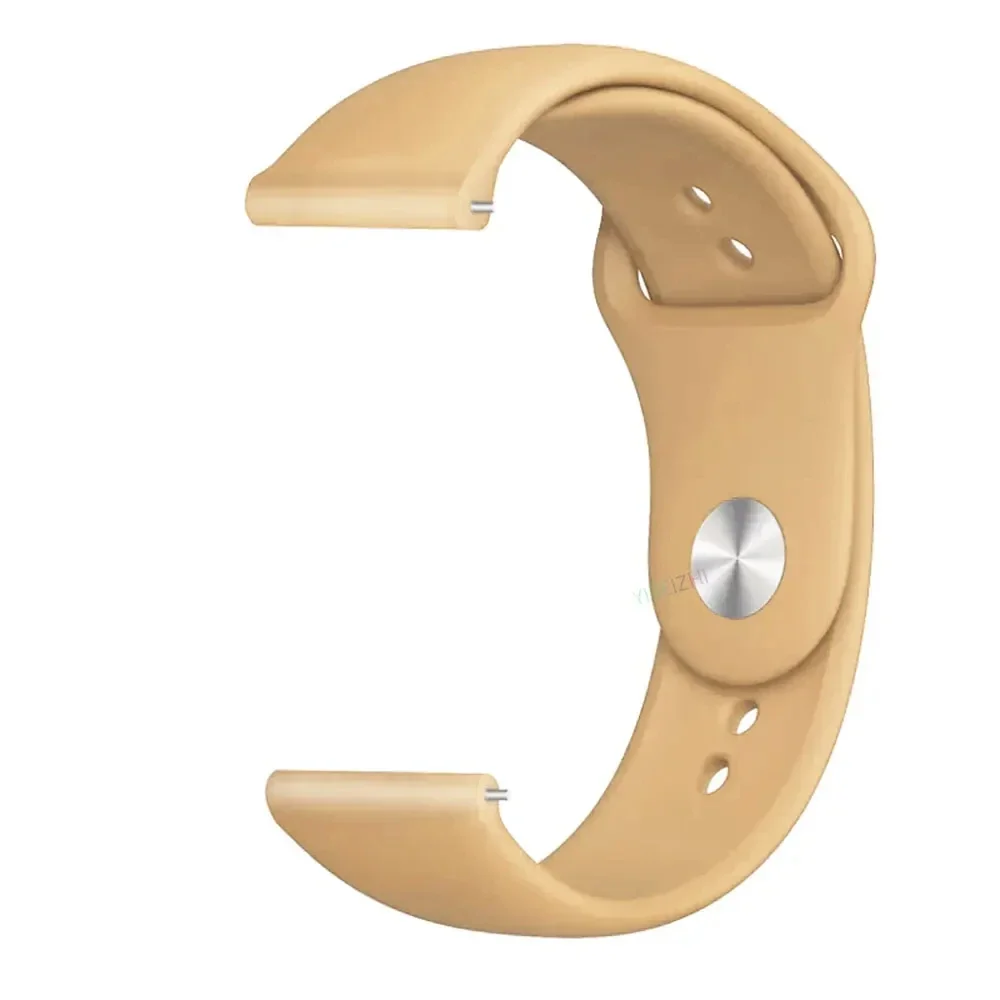 Universal Silicone Watch Strap - 18mm/20mm/22mm Adjustable Band