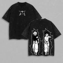 Summer Hunter X Hunter Oversized T - shirt with Gon & Killua Print and Hunter Symbol - XXXL (1)