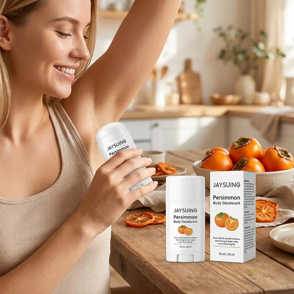 Deodorante Stick Jaysuing al Persimmon Senza Alluminio, Antitraspirante per Pelli Sensibili, Lunga Durata, Elimina gli Odori - immagine 4