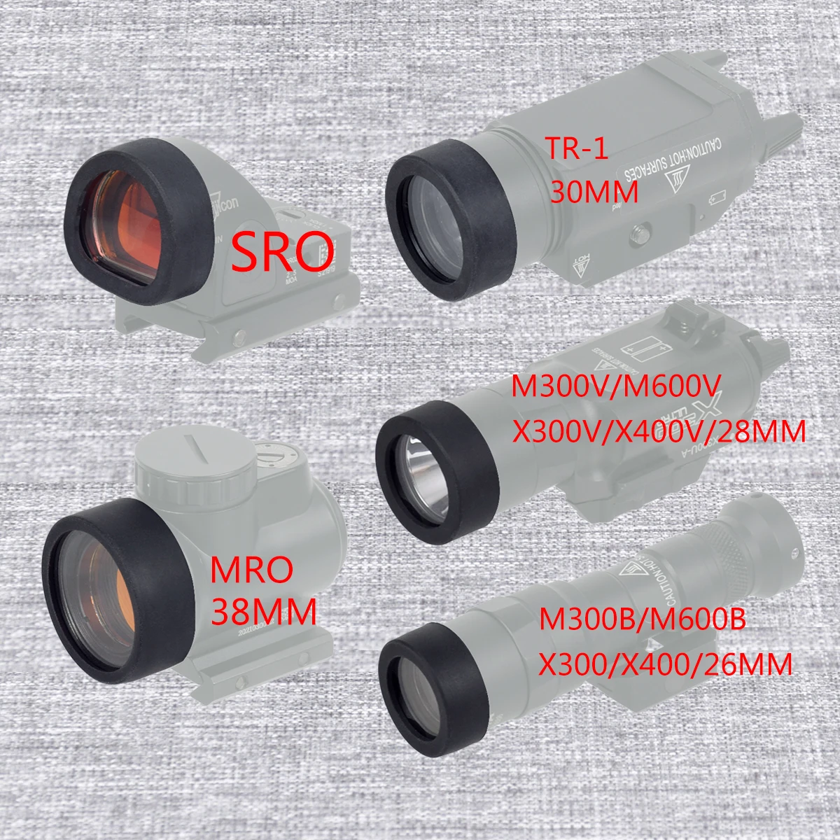 전술 에어소프트 무기 총 라이트 보호대, SureFire M300B M600B X300 X400 TR1 트리지콘 SRO MRO 레드 도트 조준기 렌즈 보호대 Best Top5 전술 에어소프트 무기 총 라이트 보호대, SureFire M300B M600B X300 X400 TR1 트리지콘 SRO MRO 레드 도트 조준기 렌즈 보호대 Best Top5