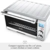 the Compact Smart Oven Countertop Toaster Oven, Brushed Stainless Steel 5