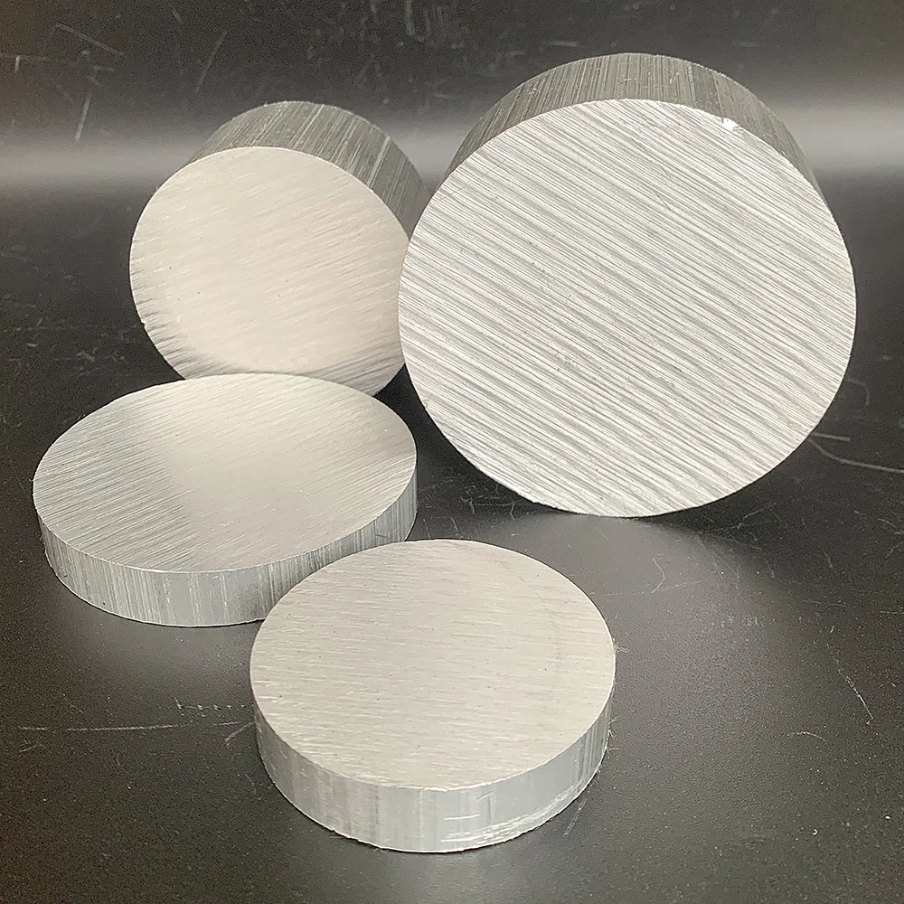 6061 aluminum alloy solid round rod diameter &Phi; 60mm &Phi; 70mm &Phi; 80mm &Phi; 90mm thickness 10mm 20mm 30mm 40mm 50mm