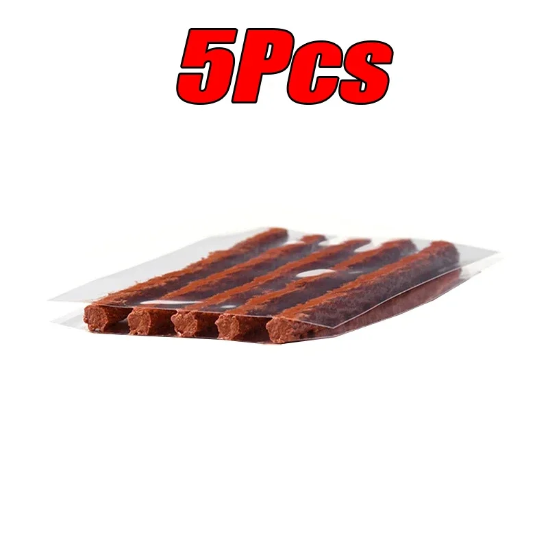 5-50 個の車のタイヤ修理ツールキットゴムストリップチューブレスタイヤパンクスタッディングプラグオートバイトラック真空タイヤ修理ツール