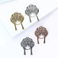 Beaut&Berry Fashion Face Brooches for Women Unisex Character Pins Friends Party Gifts Banquet Jewellery Accessories 5