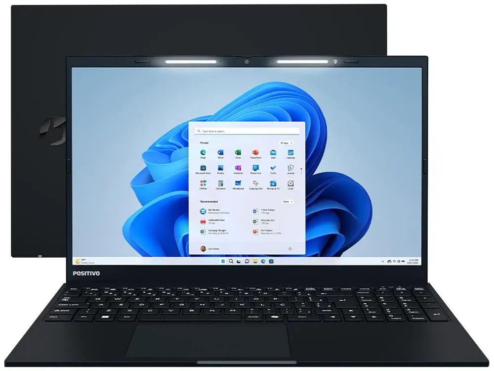 Notebook Positive Vision i15 Intel N300 SSD 256GB 15.6" Full HD - Computador Portátil Premium para Trabalho e Entretenimento