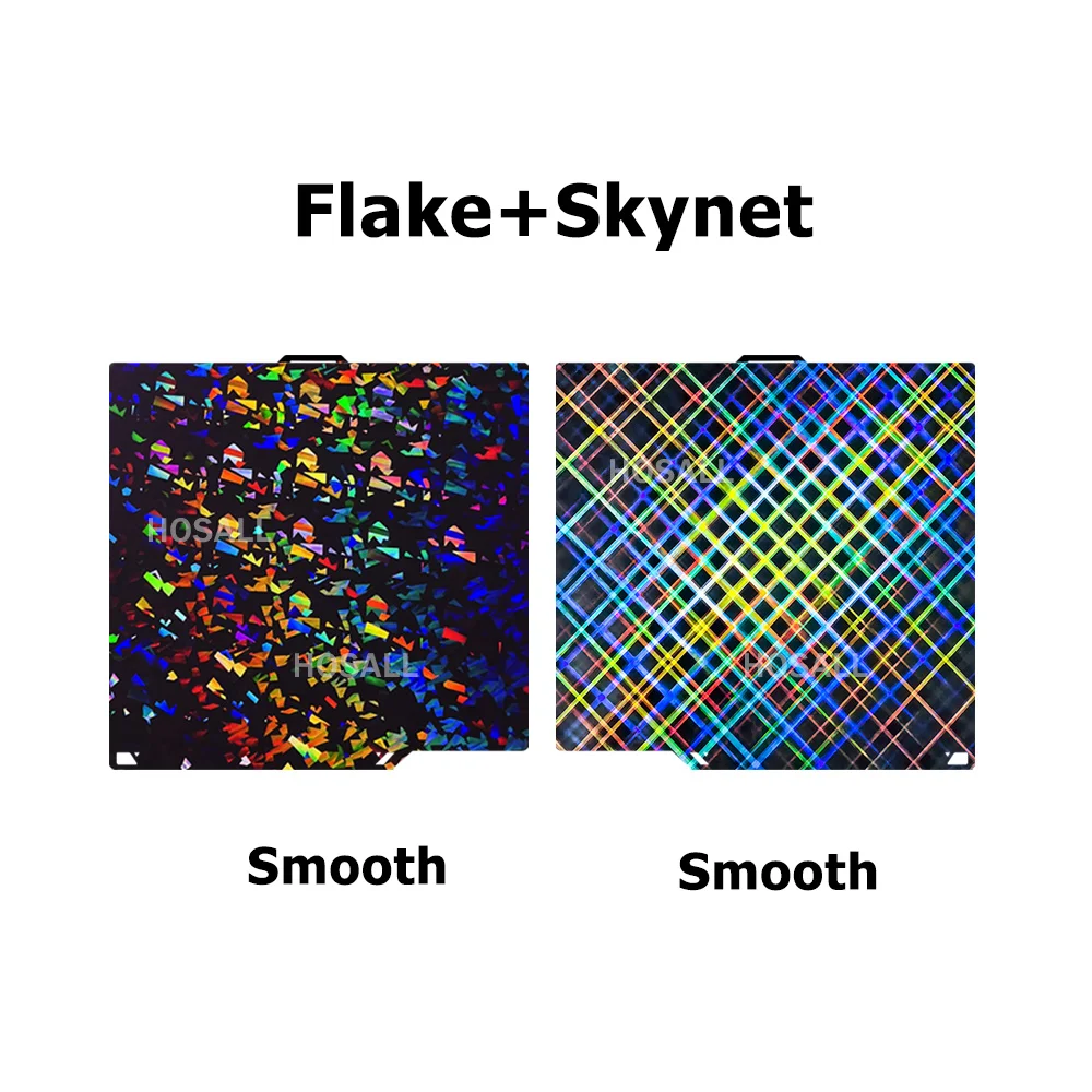 Enhanced Double-Sided PEI Build Plate - Smooth & Textured Flexible Heated Surface