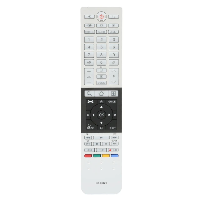 Télécommande de remplacement universelle, Compatible avec les téléviseurs  Toshiba CT 90430 CT 90429 CT 90427 CT