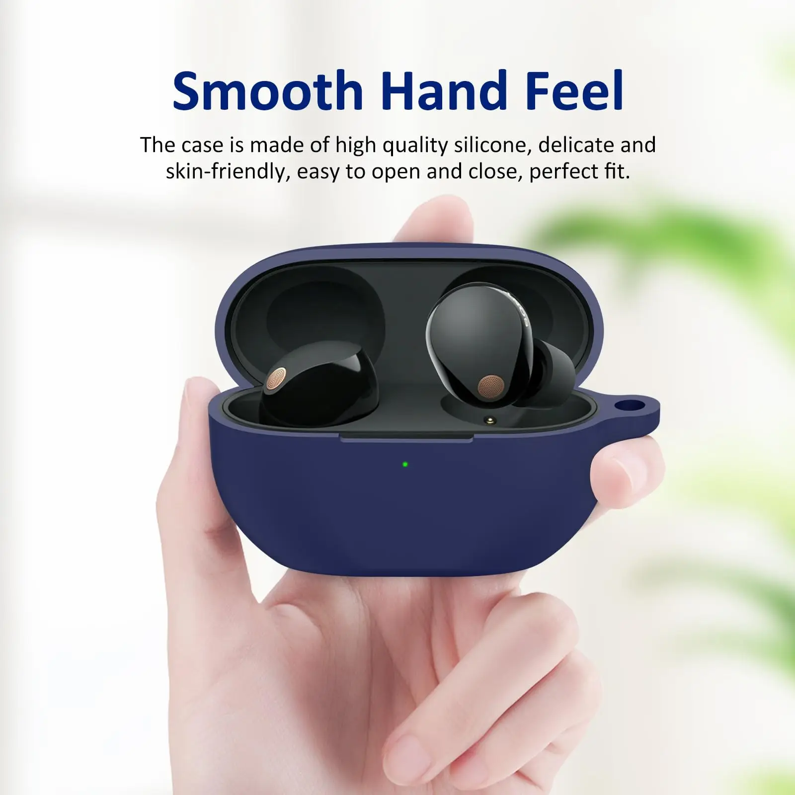 Per Sony Wf 1000 Xm5 Custodia Per Auricolari Custodia Protettiva In Silicone Custodia Antiurto Con Gancio