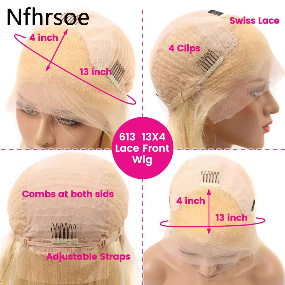Yellow Colored Bob Wig 13x4 Lace Front Human Hair Wigs Short Straight Lace Front Wig Transparent Lace Wigs For Women Human Hair - Image 6