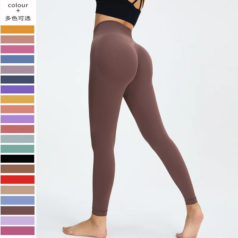

High Waist Yoga Leggins Sports Women Push-Up Workout Tights Fitness Outfits Yoga Pants High Waisted Gym Wear Leggings Tights
