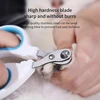 Cat Nail Clippers Professional Small Cat Dog Stainless Steel Puppy Claws Cutter Pet Nail Grooming Clippers Trimmer 2