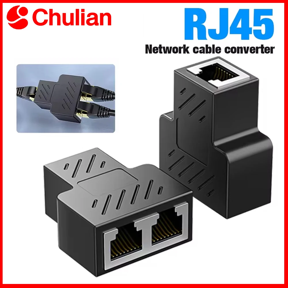 High-Quality RJ45 Ethernet Splitter and Network Cable Extender