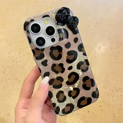 Gold Leopard Pattern Hard Phone Case Cover - OPPO A6 Pro (4G 5G) (1)