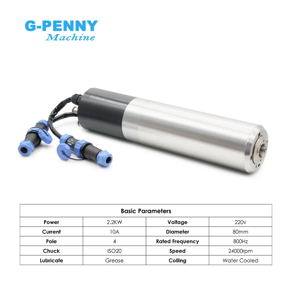 G-Penny 2.2kw Water Cooled Spindle ATC Auto Tool Change