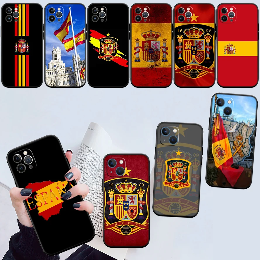 RE54 Stylish Spain Flag Phone Case - Vibrant Spanish Design