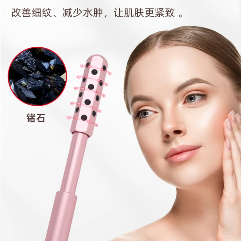 Beauty 24 Germanium Bar Facial Massager Beauty Stick 360° Face Roller Massage Lift Tool Easy To Carry Body Rel_voghion.com