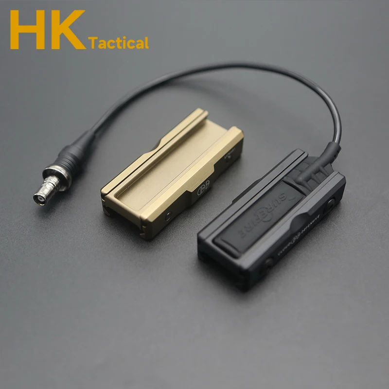 Tactical CNC Picatinny Rail Accessories For Scout Lights Pressure Pad M600 M300 Flashlight Switch Pad Solts