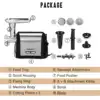 Electric Meat Grinders 3200W Stainless Steel Powerful Electric Grinder Sausage Stuffer Meat Mincer Home Kitchen Food Processor 3