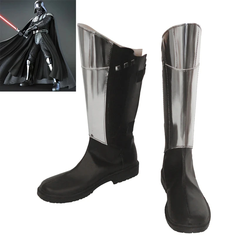 

Black Knight DarthVader Cosplay Shoes Boots Customized